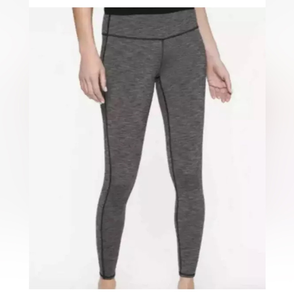 Athleta Womens Chaturanga Tight Leggings 919052 Small Heathered Gray Yoga